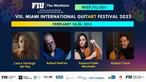 cartel presentación MIGF concert 2023